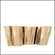 Table basse 155 - Walnut Top - Style minimaliste - Pacific Compagnie.