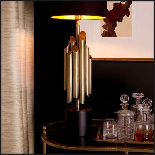 Lampe 24 - Beau Rivage Round, moderne - Pacific Compagnie.