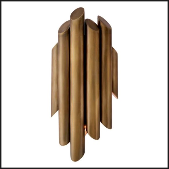 Applique 24 - Beau Rivage Round | Wall Lamp Eichholtz - Beau Rivage Round - Classic rounded wall lamp with sophisticated design 