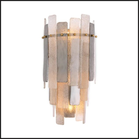 Applique  24 - Greyson | Wall Lamp  Eichholtz - Greyson - Stylish grey wall lamp with Eichholtz design - Pacific Compagnie.