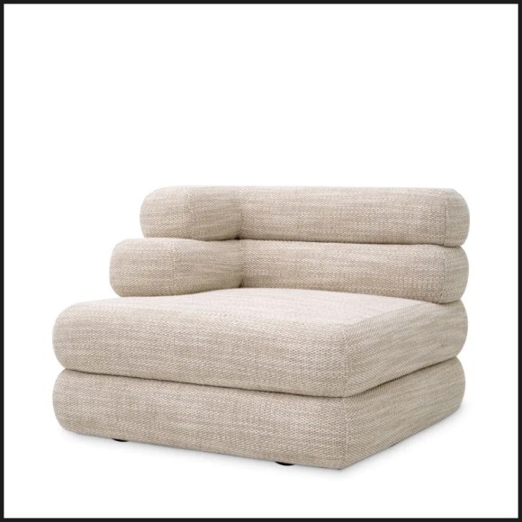 Malaga left sofa end - Eichholtz
