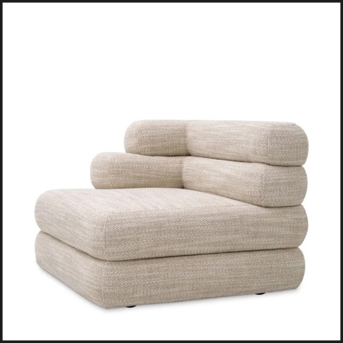 Malaga left sofa end - Eichholtz