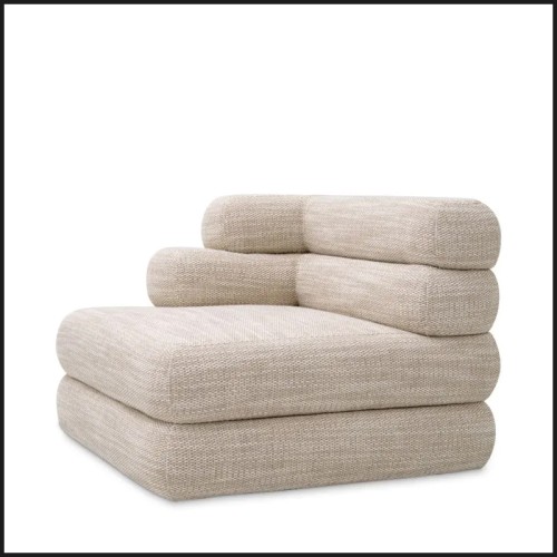 Malaga left sofa end - Eichholtz