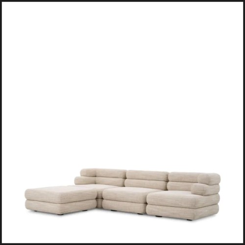 Bout de canapé 24 - Malaga gauche - Accoudoir intégré - Pacific Compagnie.