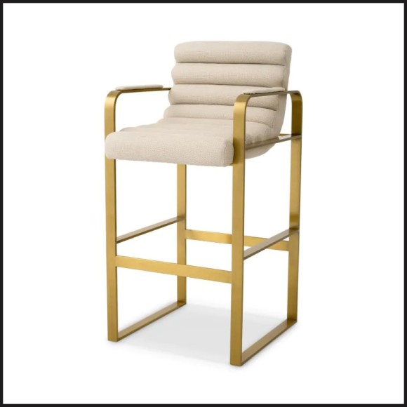 Tabouret de Bar 24 - Olsen, vue trois quarts - Pacific Compagnie.
