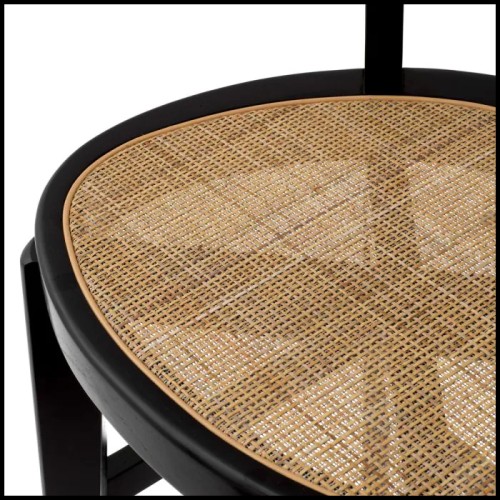 Tabouret de Bar 24 - Alvear – contemporary black bar stool, dry‑location only – Pacific Compagnie.
