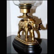 Photophores PC - Elephant - Ambiance chaleureuse - Pacific Compagnie.