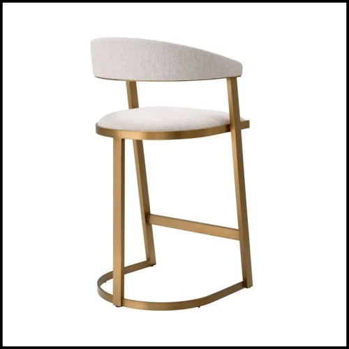 Tabouret de Comptoir 24 - Dexter - Métal noir - Pacific Compagnie.