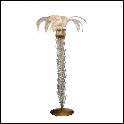 Lampadaire PC - Palmier Murano - Inspiration vintage - Pacific Compagnie.
