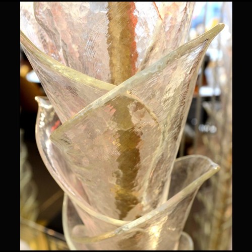 Lampadaire PC - Palmier Murano - Pièce unique - Pacific Compagnie.