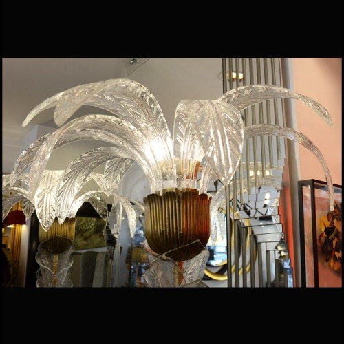 Lampadaire PC - Palmier Murano - Éclairage chaleureux - Pacific Compagnie.