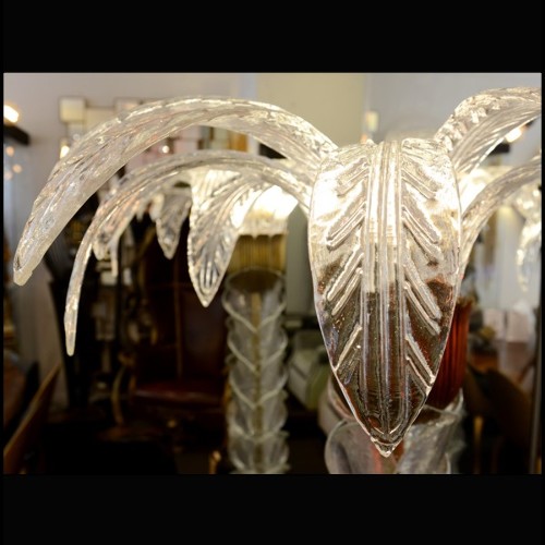 Lampadaire PC - Palmier Murano - Verre de Murano - Pacific Compagnie.