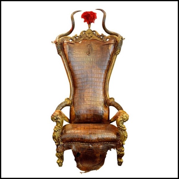 Armchair V Design - City Deco - Xango Alligator