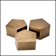 Table Basse 24 - Veenazza set of 3 - Salon - Pacific Compagnie.