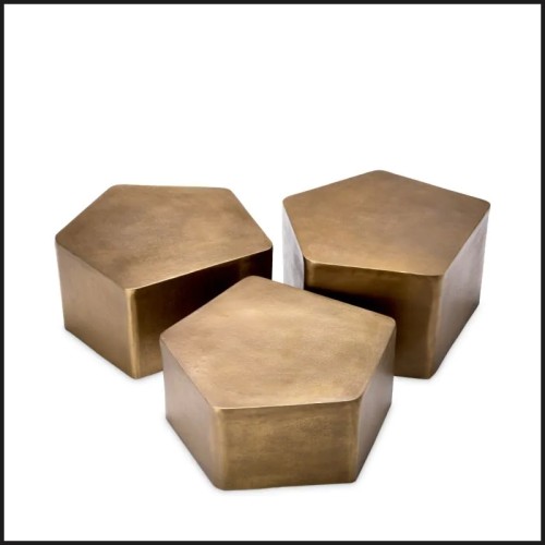 Table Basse 24 - Veenazza set of 3 - Moderne - Pacific Compagnie.