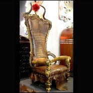 Fauteuil 120 - Xango Alligator - Fabrication artisanale - Pacific Compagnie.