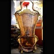 Fauteuil 120 - Xango Alligator - Alligator véritable - Pacific Compagnie.