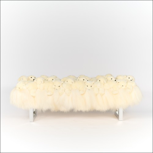 Banquette 188 - Ours Blancs - Douce - Pacific Compagnie.