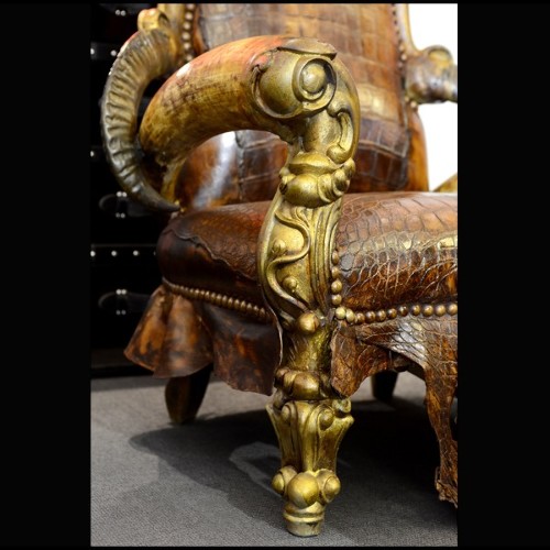 Fauteuil 120 - Xango Alligator - Design original - Pacific Compagnie.