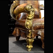 Fauteuil 120 - Xango Alligator - Design original - Pacific Compagnie.