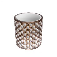 Table basse 38 - Maharani Paon - Motif paon - Pacific Compagnie.