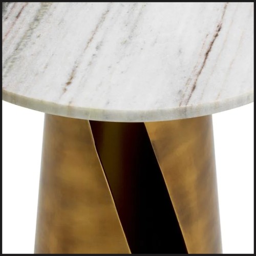 Table d'Appoint 24 - Nuova - Métal noir - Pacific Compagnie.