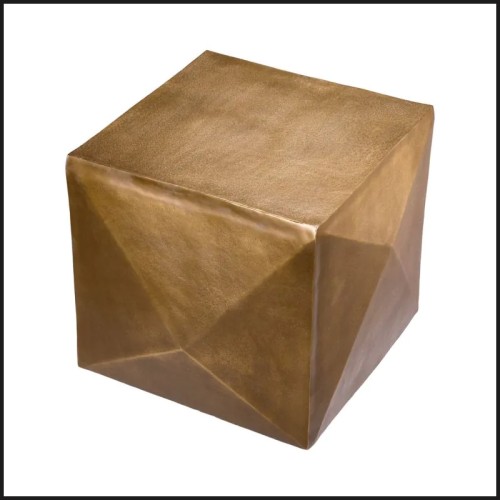 Table d'Appoint 24 - Maratea - Bois sculpté - Pacific Compagnie.