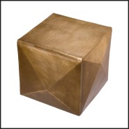 Table d'Appoint 24 - Maratea - Bois sculpté - Pacific Compagnie.