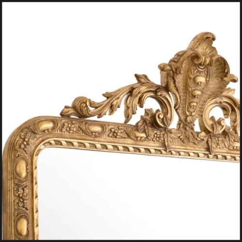 Miror 24 - Ludovico - Large mirror glass with wooden details - Pacific Compagnie.