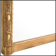 Miror 24 - Ludovico - Eichholtz brand luxury mirror with mahogany - Pacific Compagnie.