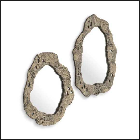 Mirror 24 - Foggia set of 2 - mirror set - Pacific Compagnie.