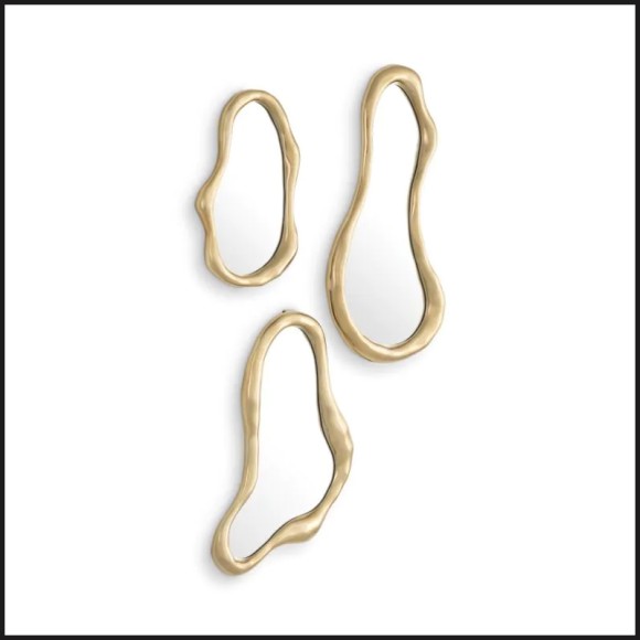 Miror 24 - Viterbo set of 3 - Laiton - Pacific Compagnie.