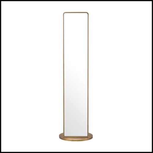 Miroir 24 - Novo avec portemanteau - Moderne - Pacific Compagnie.