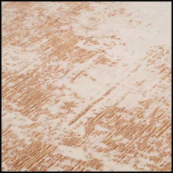 Tapis 24 - Noli 200 x 300 cm - Soft beige viscose rug for living rooms - Pacific Compagnie.