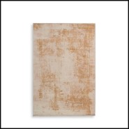 Tapis 24 - Noli 200 x 300 cm - Elegant sand‑orange floor covering, indoor use - Pacific Compagnie.