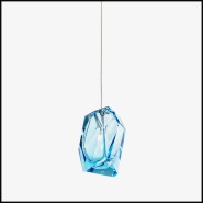Suspension 230 - Single Pendant Blue - Style Contemporain - Pacific Compagnie.