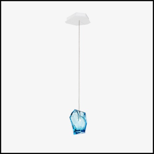 Suspension 230 - Single Pendant Blue
