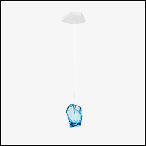 Suspension 230 - Single Pendant Blue - Couleur Tendance - Pacific Compagnie.