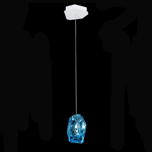 Suspension 230 - Single Pendant Blue - Bleu Profond - Pacific Compagnie.