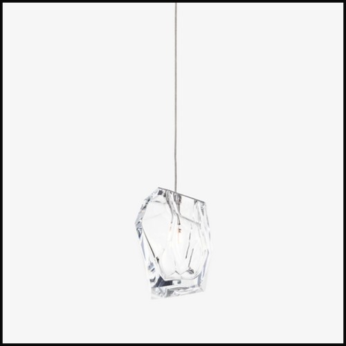 Suspension 230 - Single Pendant Clear - Style Essentiel - Pacific Compagnie.