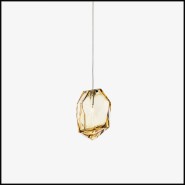 Suspension 230 - Single Pendant Light Amber - Atmosphère Cosy - Pacific Compagnie.