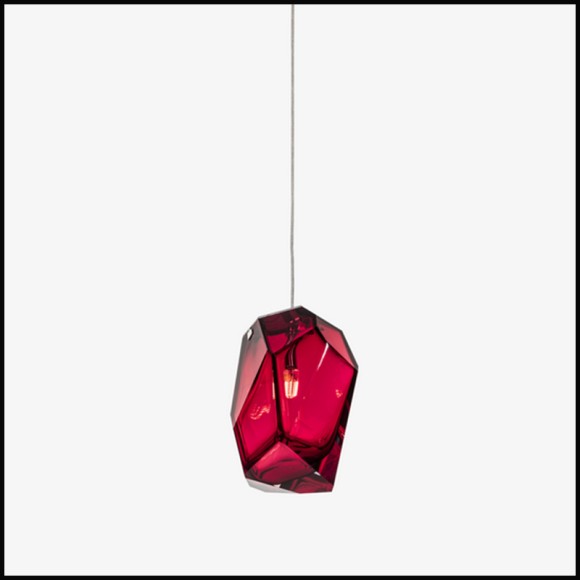 Suspension 230 - Single Pendant Red