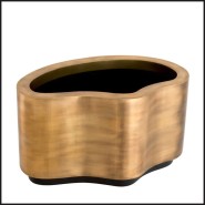 Jardinière 24 - Monza - sophisticated black planter, minimalist aesthetic, enhances plant display - Pacific Compagnie.