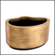Jardinière 24 - Monza - modern black pot, clean lines, suitable for contemporary interiors - Pacific Compagnie.