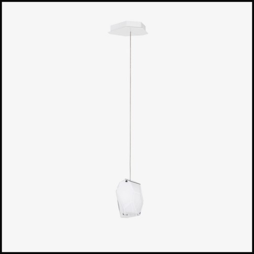 Suspension 230 - Single Pendant Opal - Éclairage Doux - Pacific Compagnie.