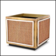 Jardinière 24 - Tropea - contemporary planter, neutral palette, adds a fresh touch to interiors - Pacific Compagnie.
