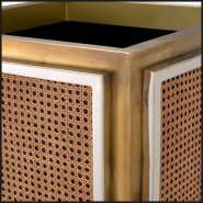 Jardinière 24 - Tropea - decorative planter, glossy white finish, ideal for indoor greenery - Pacific Compagnie.
