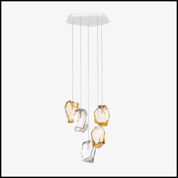Suspension 230 - Five Pendant - Salon Contemporain - Pacific Compagnie.