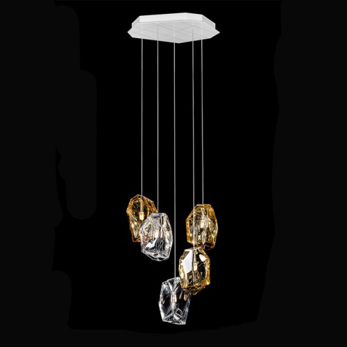 Suspension 230 - Five Pendant - Éclairage Design - Pacific Compagnie.