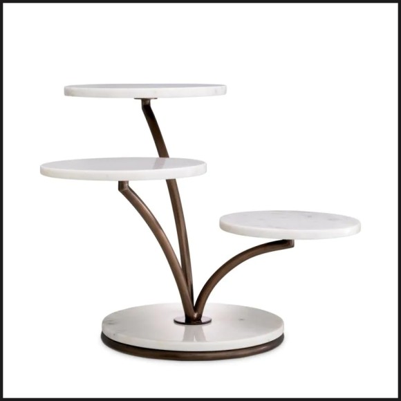 Présentoir à gâteau 24 - Anza - sophisticated cake holder, compact yet functional, fits modern kitchens - Pacific Compagnie.